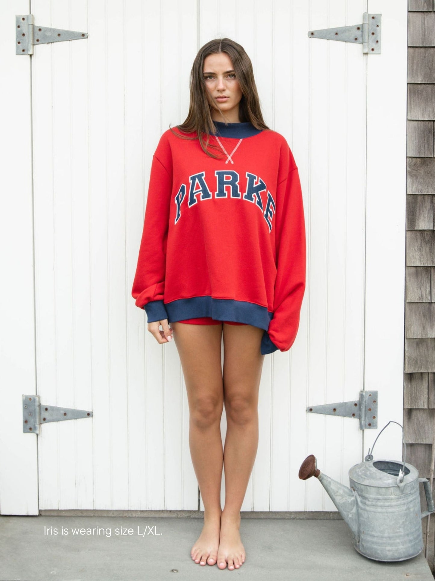 Back to School Two Tone Varsity Mockneck