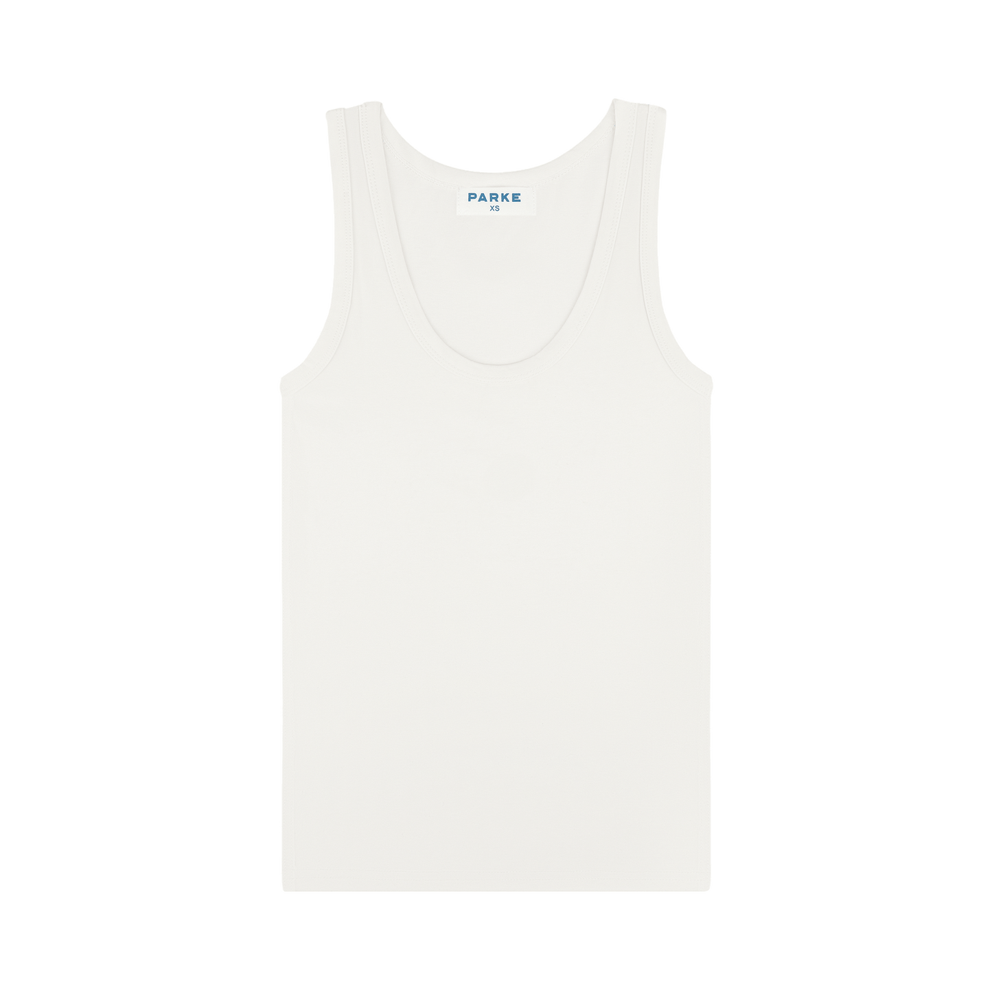 core tank flat lay -white